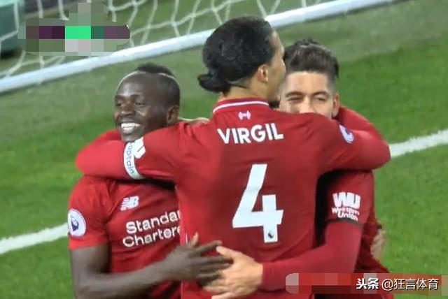  利物浦四连胜登顶萨拉赫传射建功